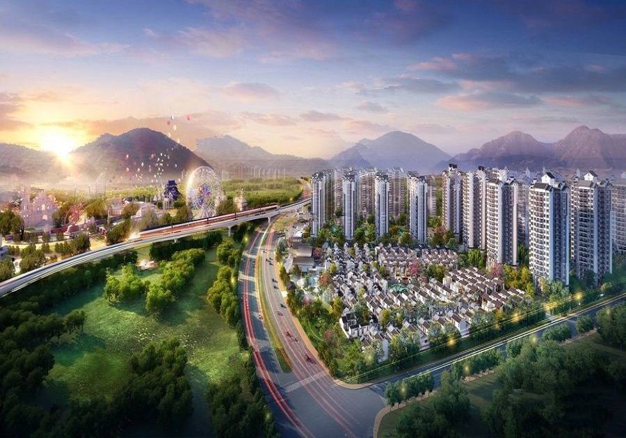 方圆豪美云山诗意