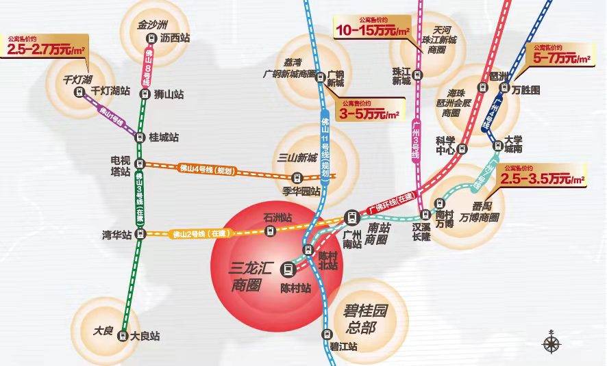 碧桂园三龙汇泷域