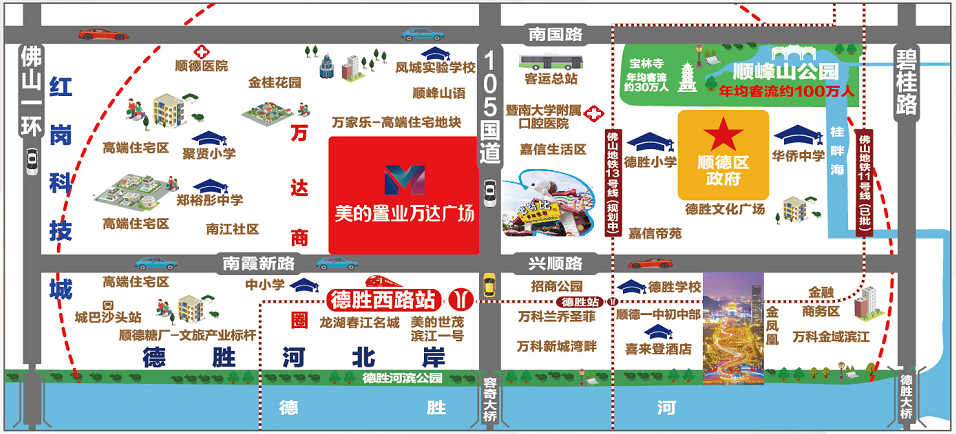 美的置业万达广场