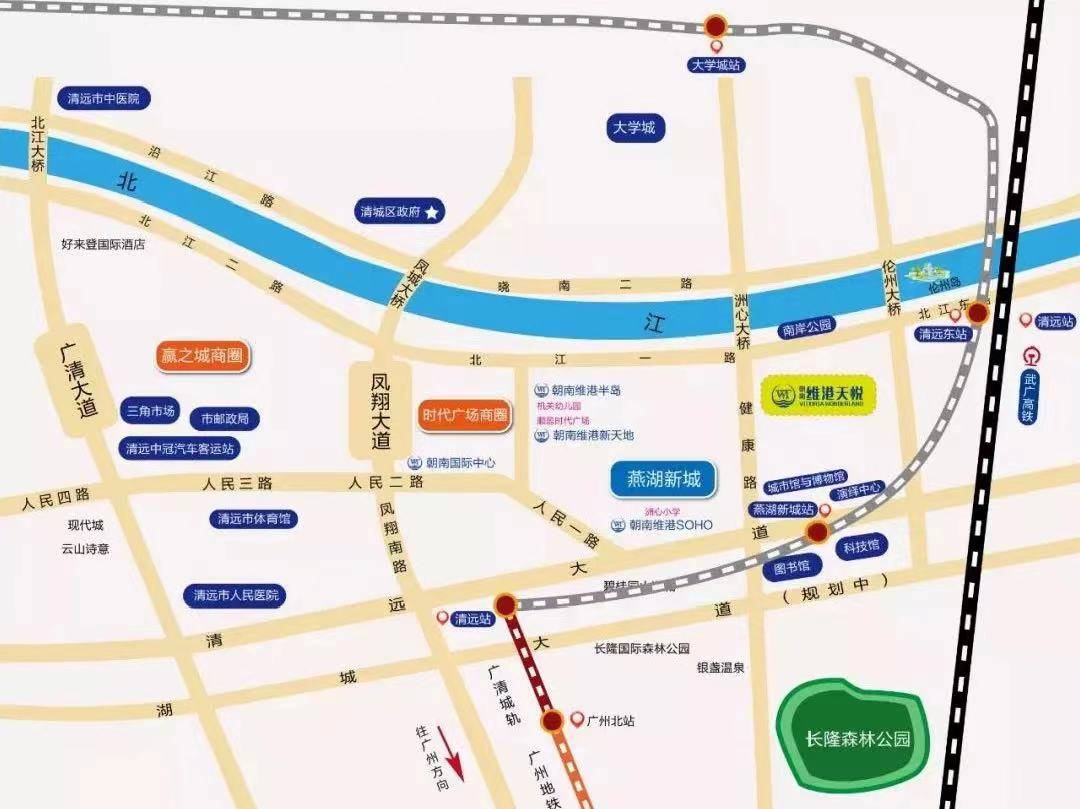 朝南维港天悦