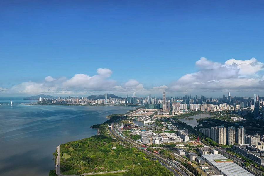 中洲湾迎海