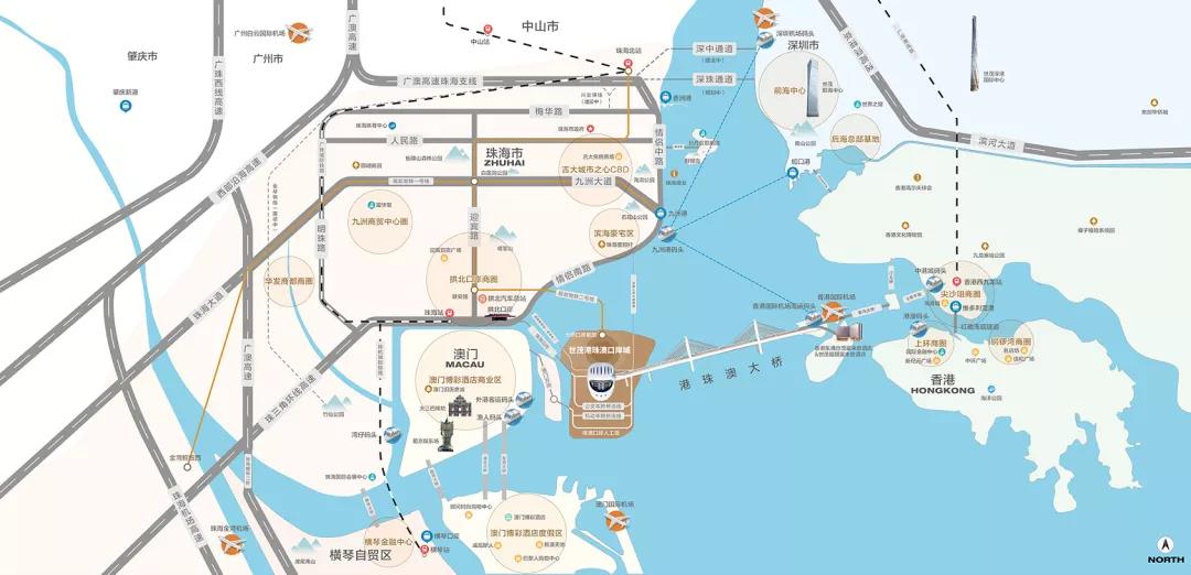 世茂港珠澳口岸城