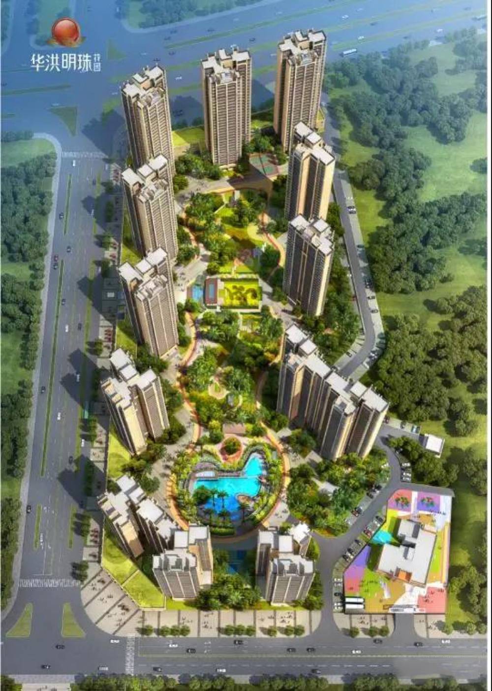 华洪明珠花园