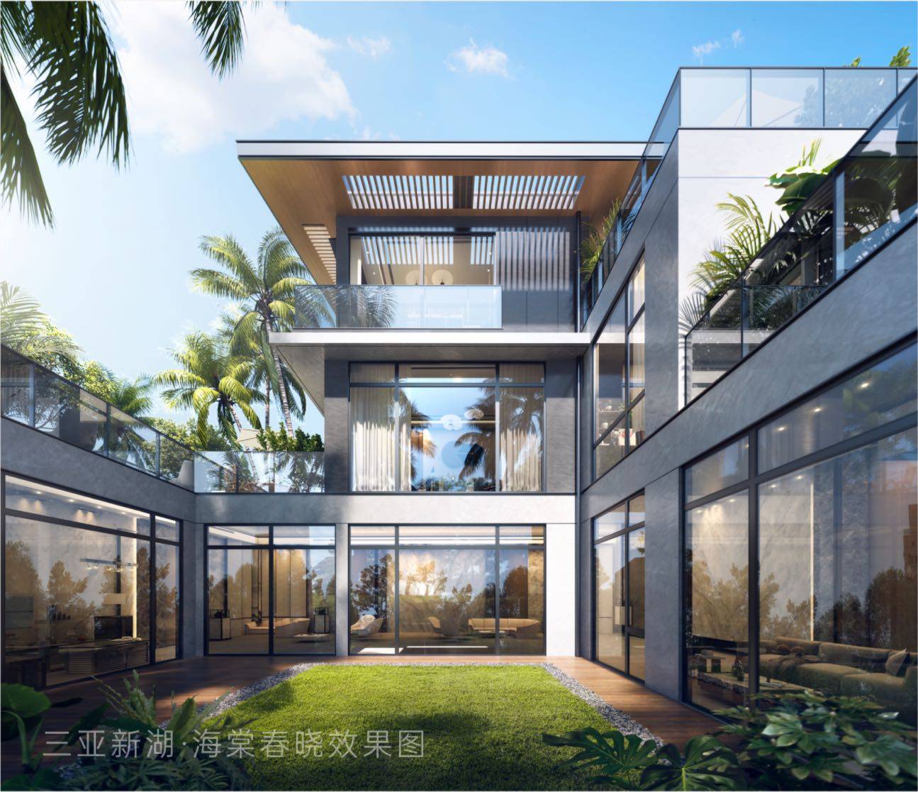新湖海棠春晓