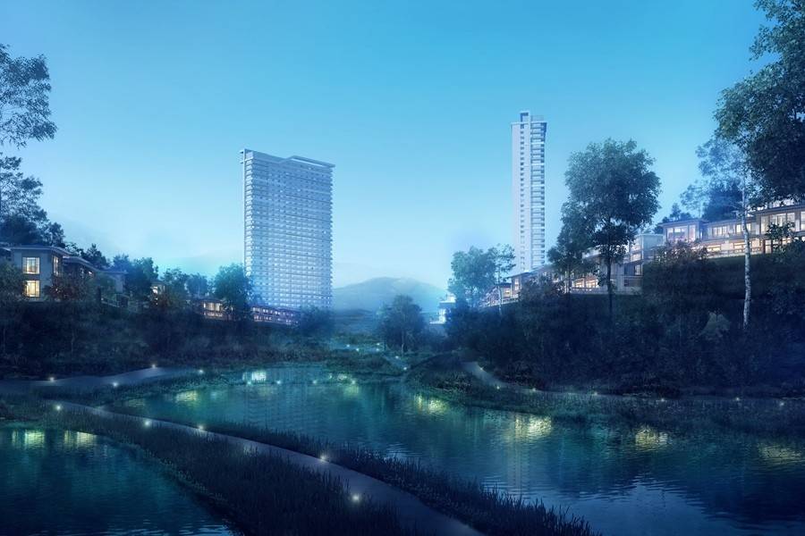绿地拾野川