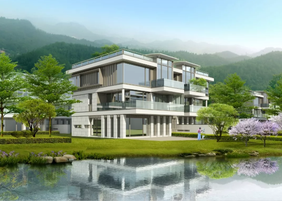 新湖金色池塘