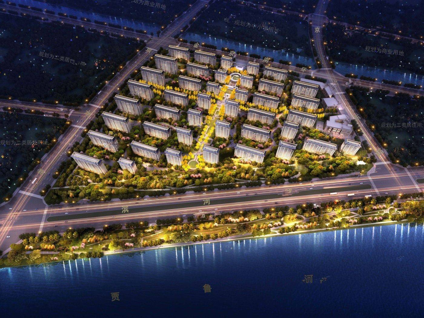 建业河畔洋房