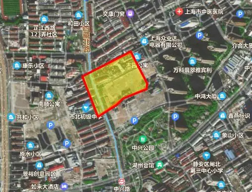苏河湾静安中兴地块