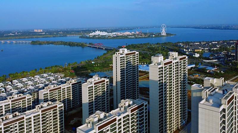 柳叶湖金色晓岛