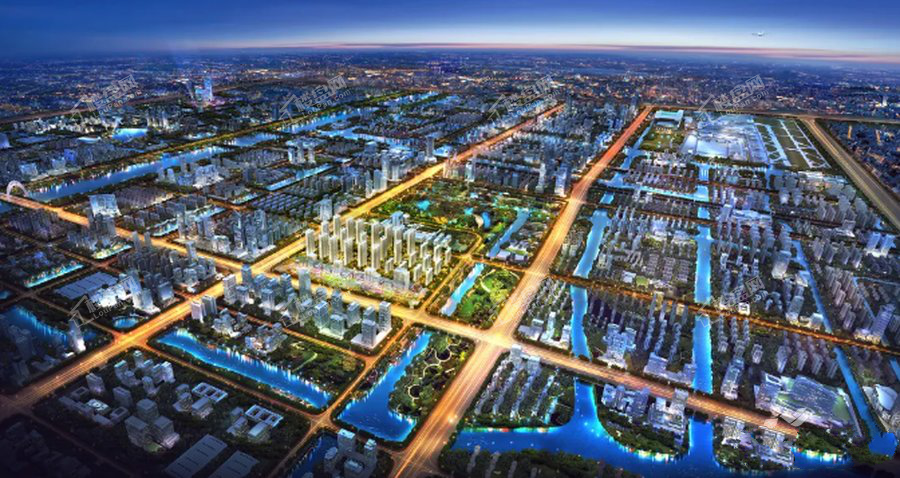 绿地江海图