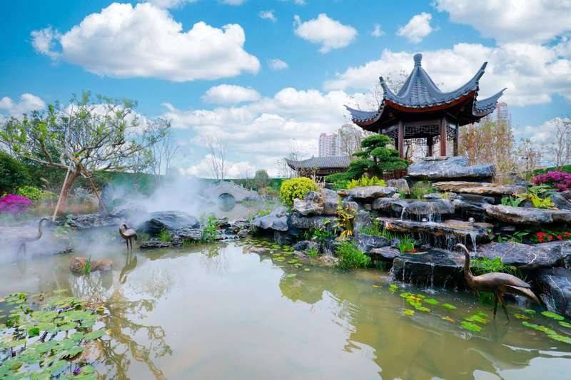 东海湾山水秋鸣