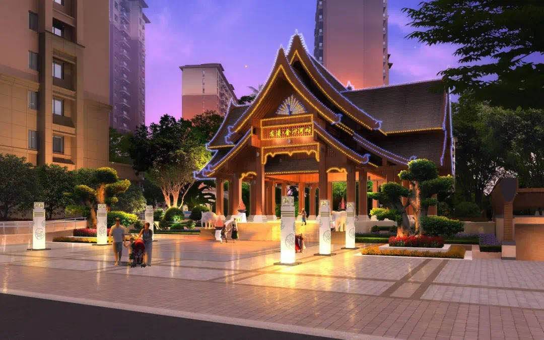 金沙河畔