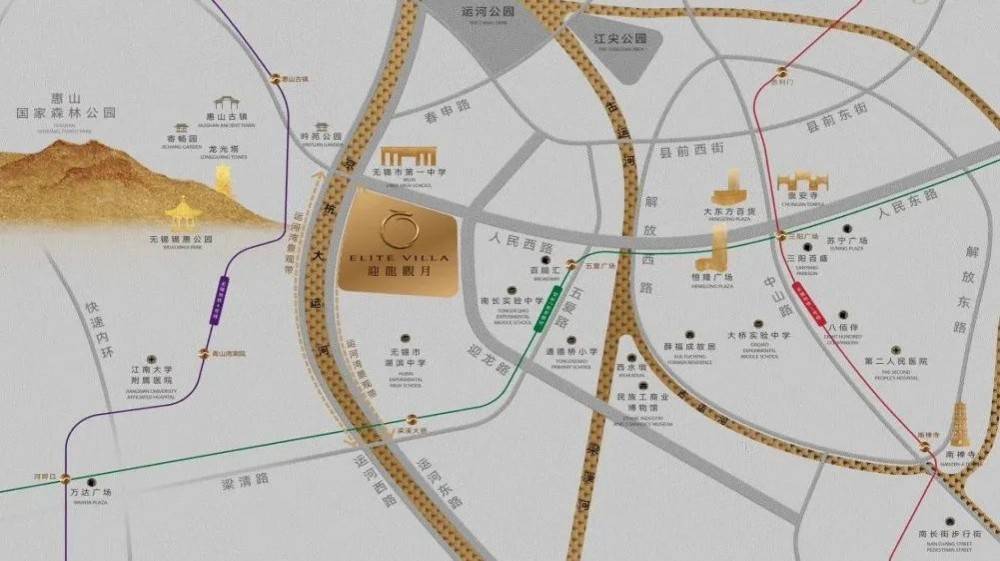 迎龙观月