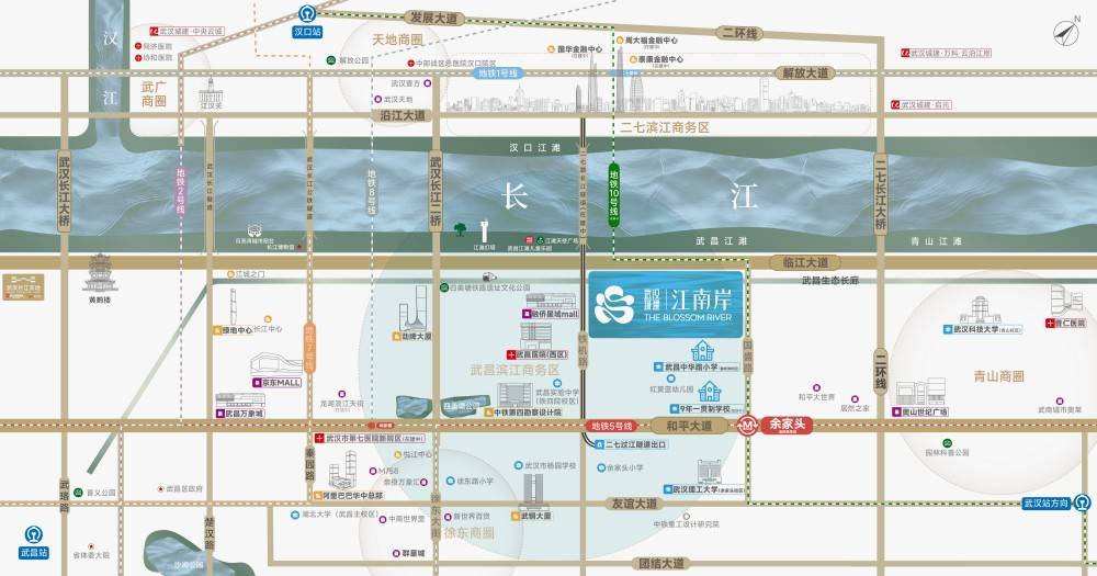 武汉城建江南岸